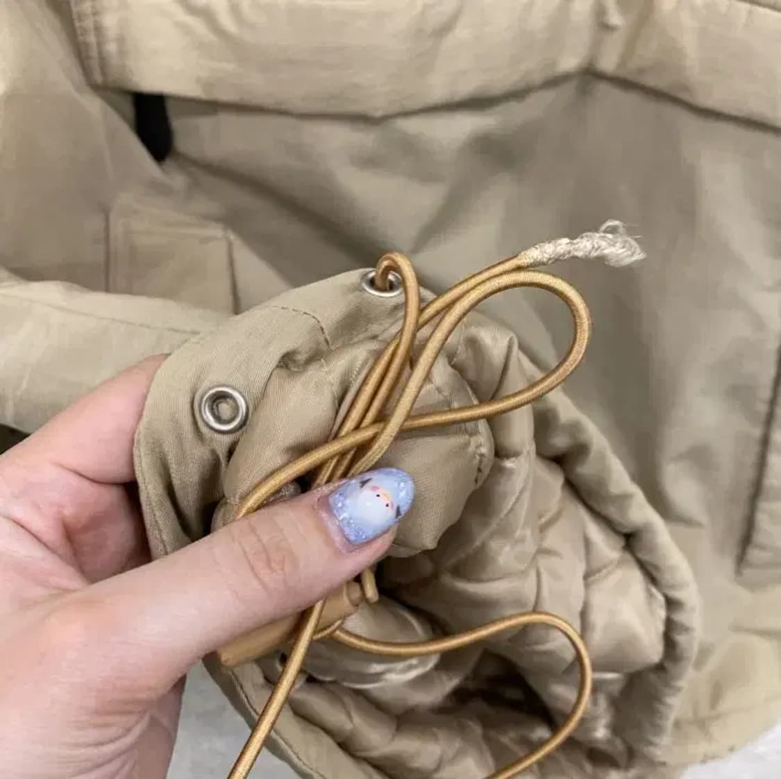 WWS 올드스쿨 자이언츠 아노락 누빔점퍼 자켓 105 C06097 상품이미지9