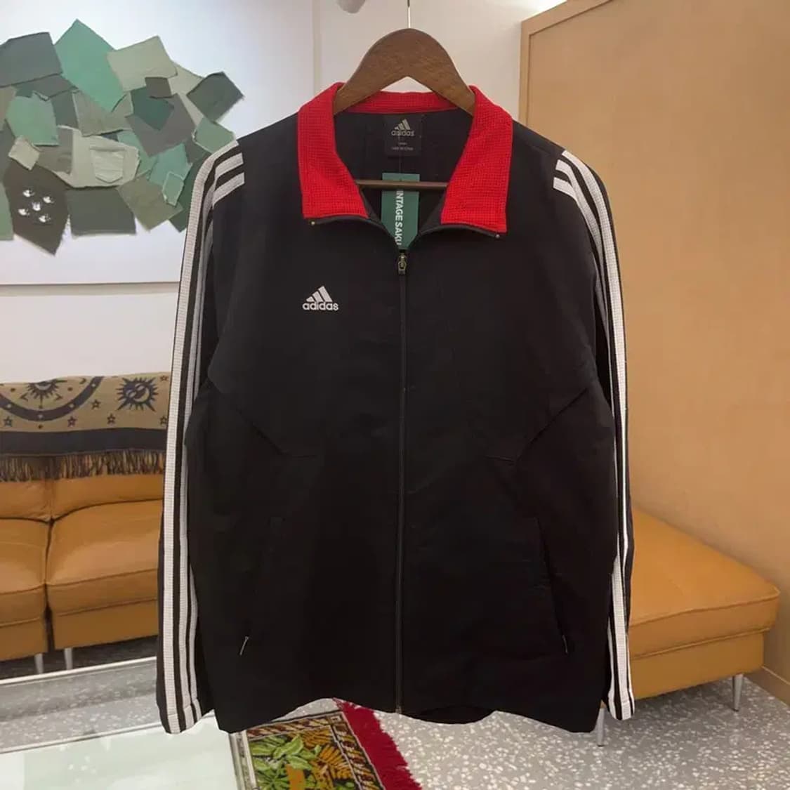 아디다스 삼선로고 우븐 윈드러너 바람막이 100 C06099 상품이미지2