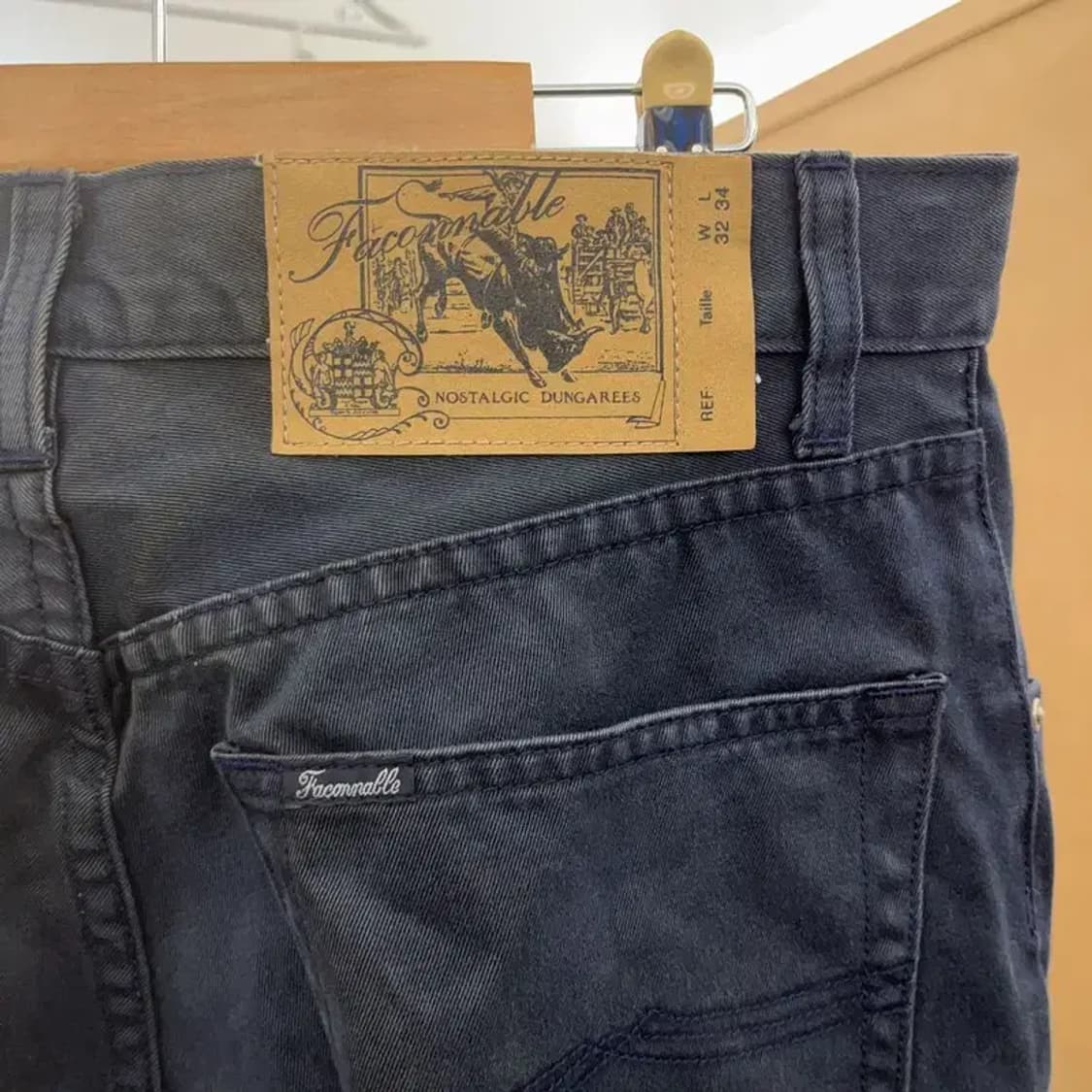 파쏘나블 캐주얼 코튼팬츠 면바지 32인치 C06110 상품이미지3