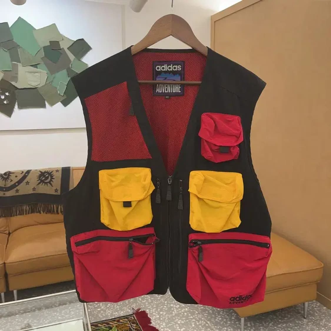 아디다스 90s 제우교역 멀티포켓 베스트 조끼 105 C06119 상품이미지1