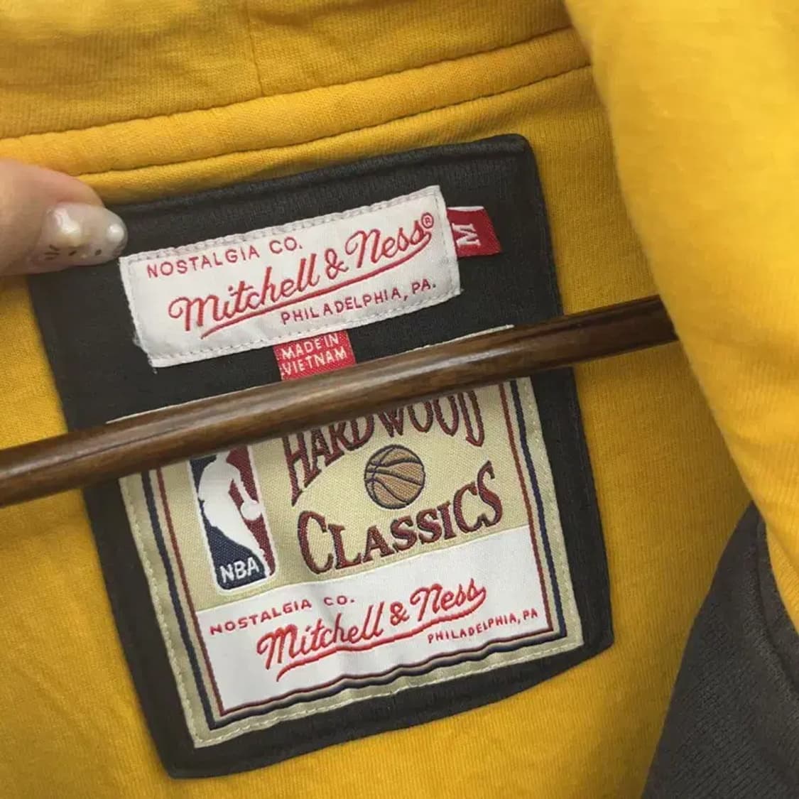 미첼앤네스 NBA 레이커스 바시티자켓 야구잠바 95 C06121 상품이미지3