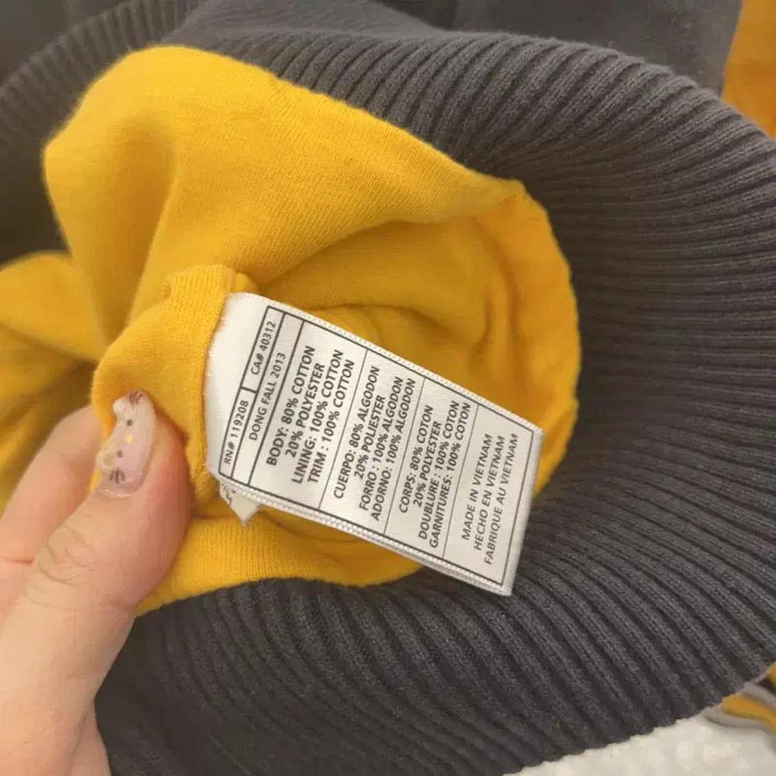 미첼앤네스 NBA 레이커스 바시티자켓 야구잠바 95 C06121 상품이미지4