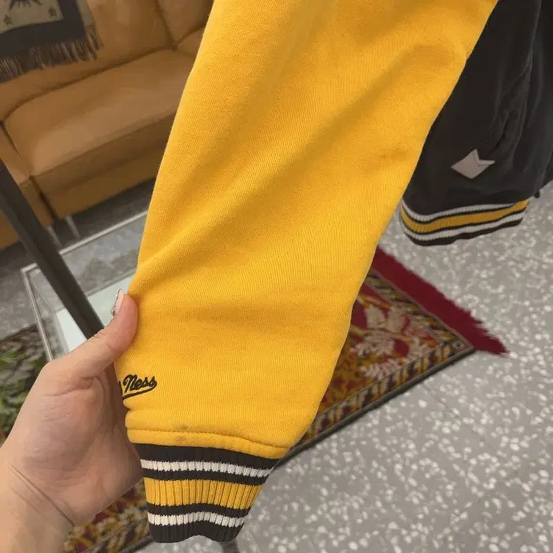 미첼앤네스 NBA 레이커스 바시티자켓 야구잠바 95 C06121 상품이미지5