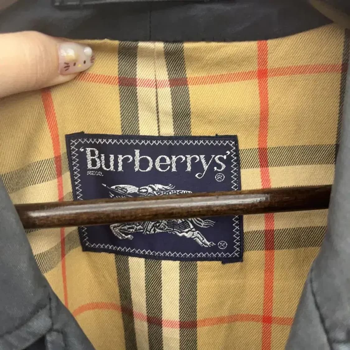 버버리 올드스쿨 롱 트렌치 코트 100 C06123 상품이미지3