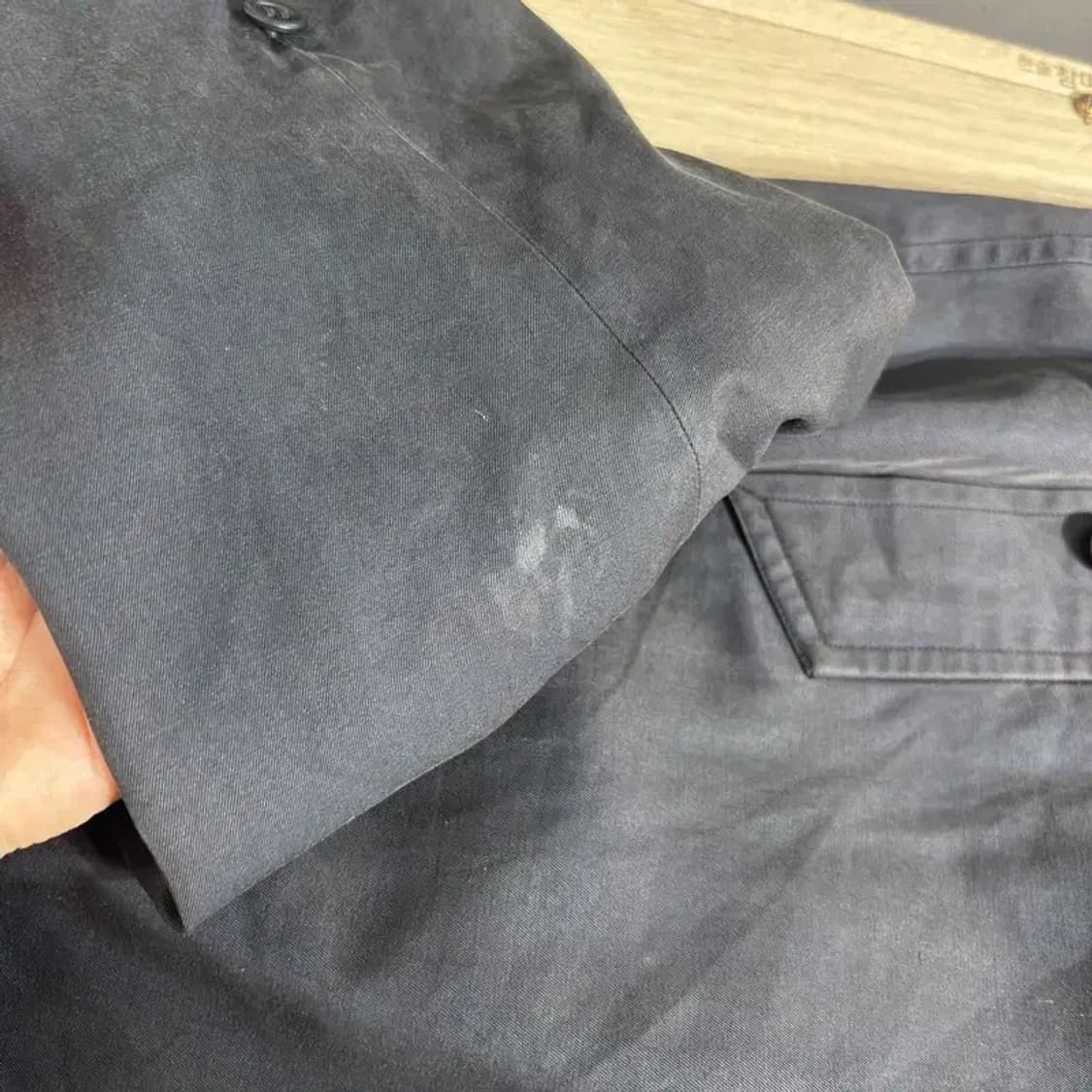 버버리 올드스쿨 롱 트렌치 코트 100 C06123 상품이미지5