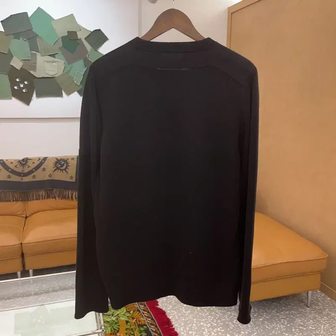 스톤아일랜드 정품 캐주얼 울 니트 스웨터 100 C06124 상품이미지2