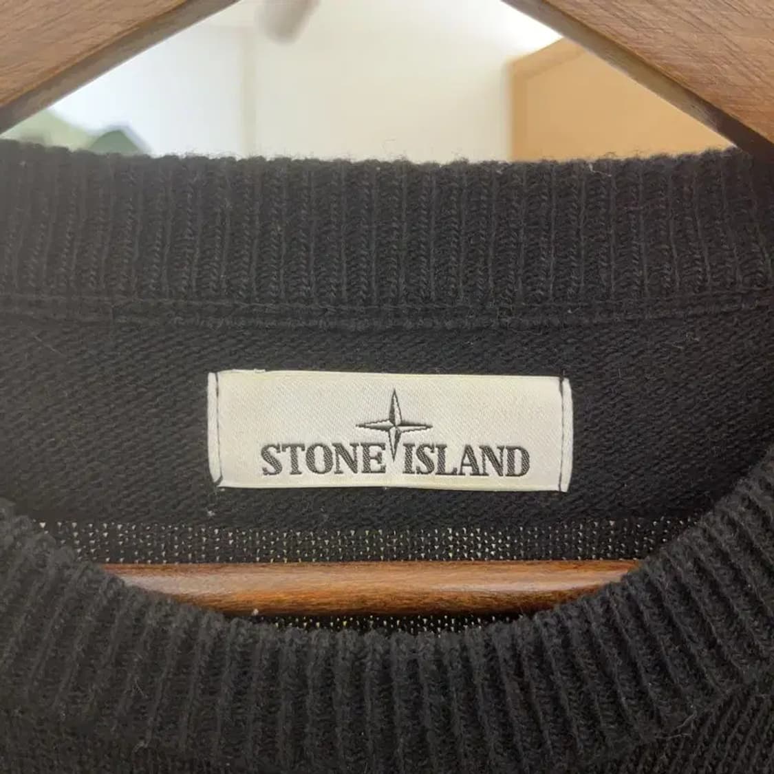 스톤아일랜드 정품 캐주얼 울 니트 스웨터 100 C06124 상품이미지3
