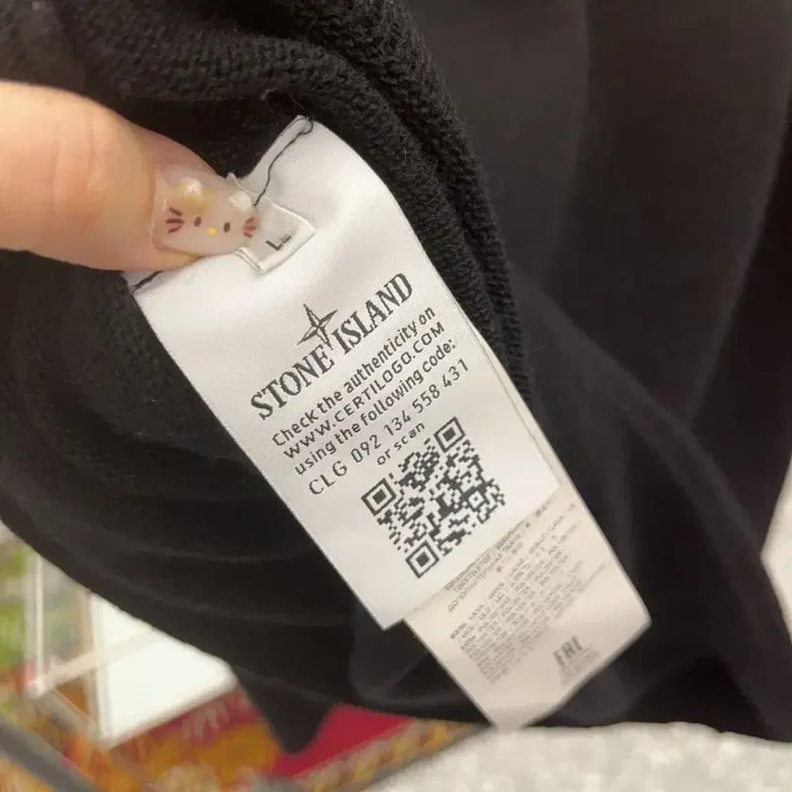 스톤아일랜드 정품 캐주얼 울 니트 스웨터 100 C06124 상품이미지4