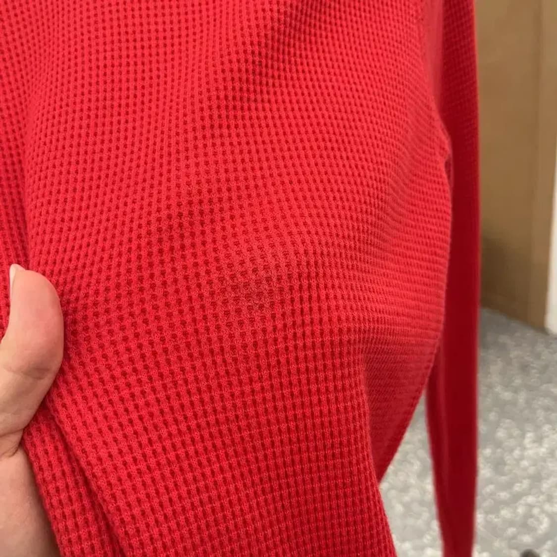 폴로 랄프로렌 자수로고 와플 롱슬리브 긴팔티 85 C06126 상품이미지6