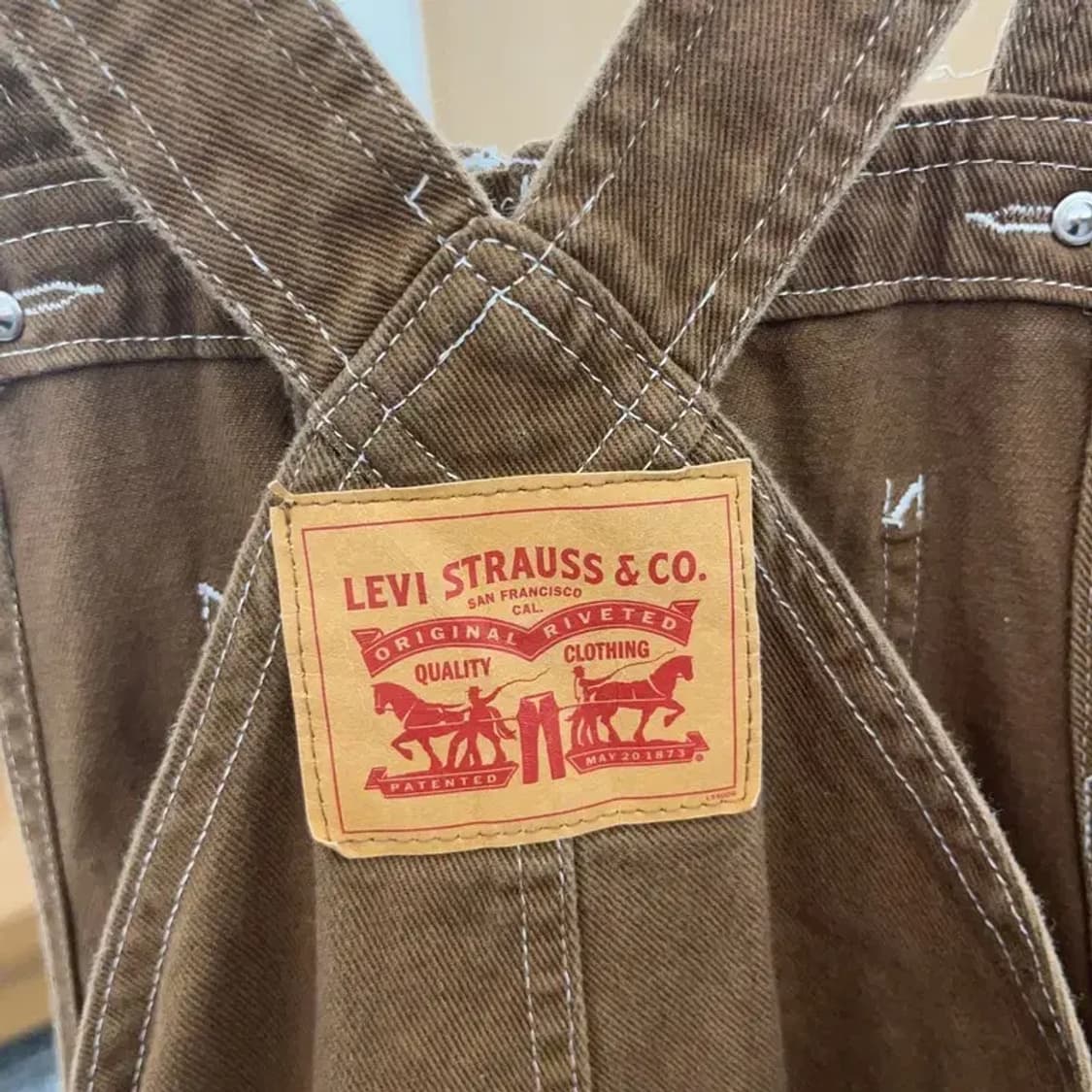 리바이스 빈티지 오버롤 멜빵바지 C06130 상품이미지3