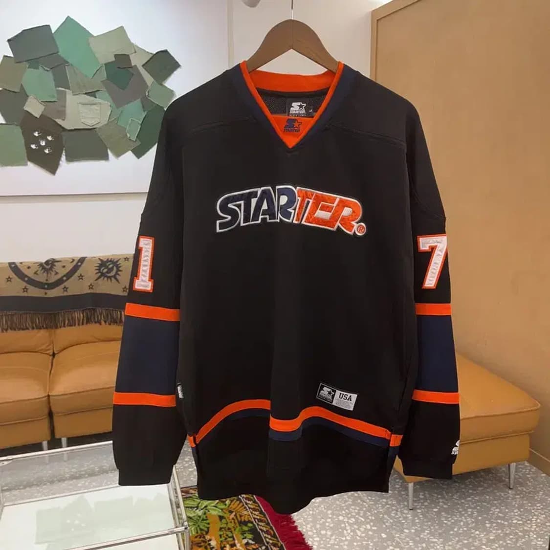 스타터 팀져지 오버핏 스포티 긴팔티 105 C06133 상품이미지2