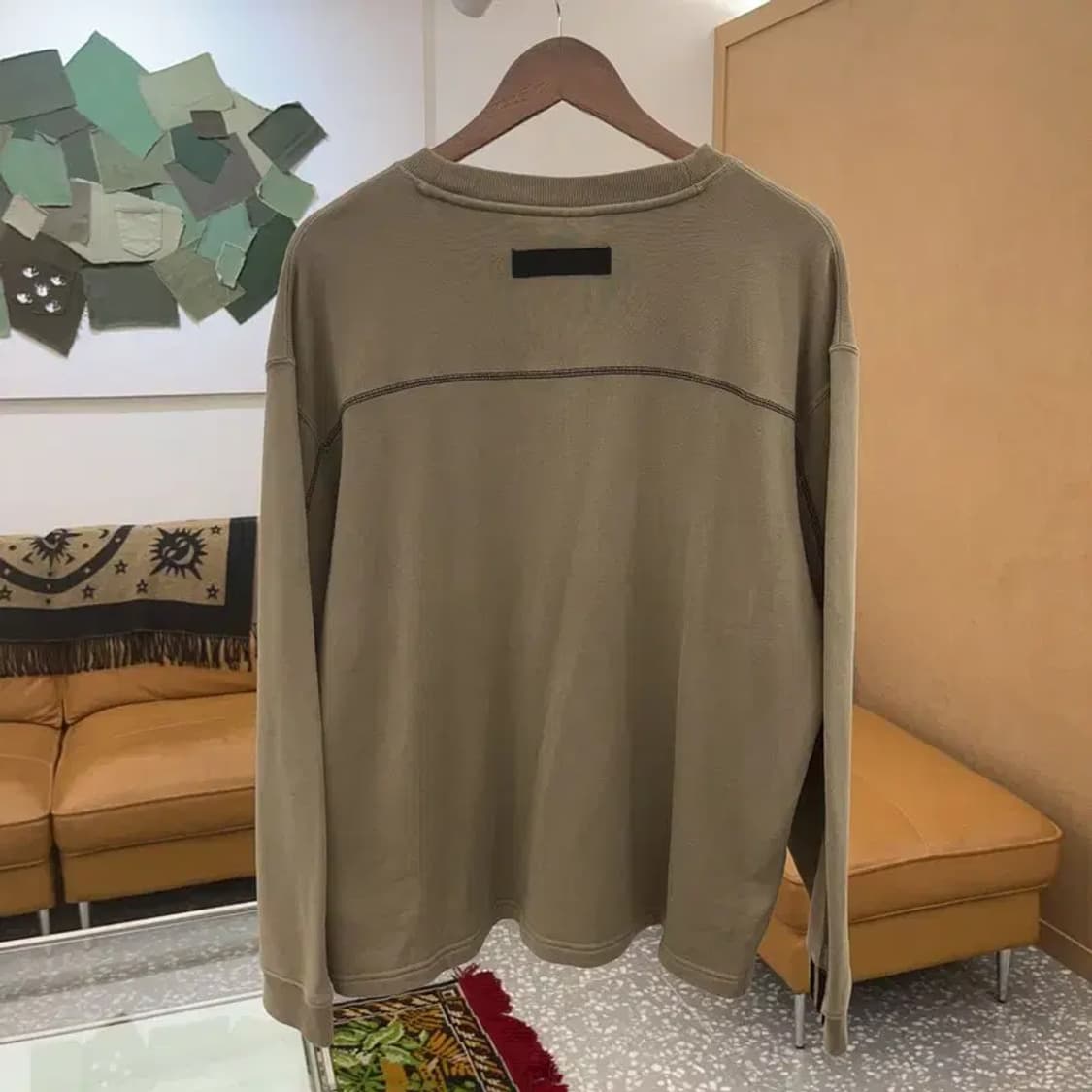 아디다스 포켓 체크니컬 빅사이즈 스웻셔츠 맨투맨 110 C06135 상품이미지3