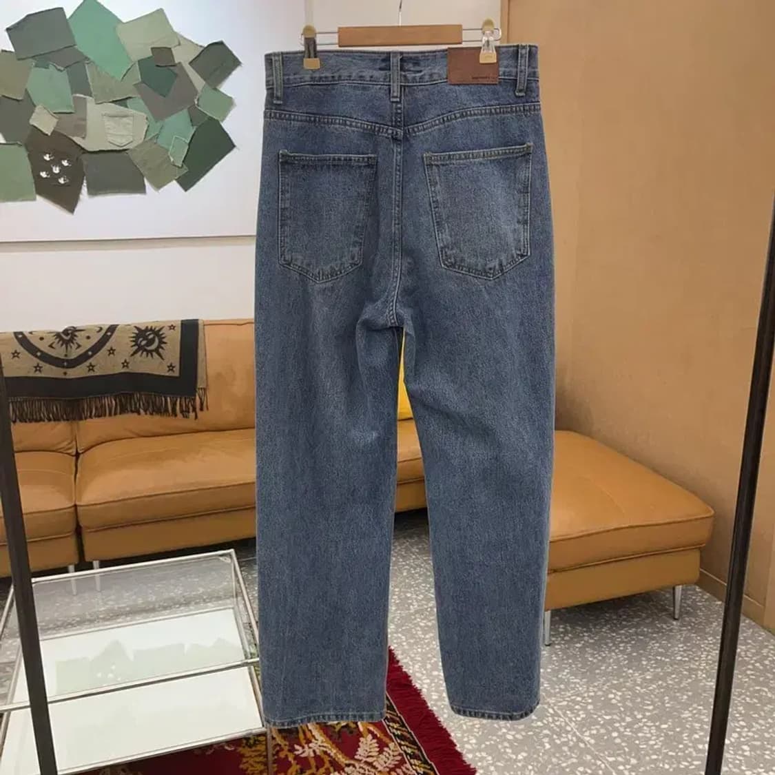 나인헤르츠 캐주얼 일자핏 데님 청바지 S C06112 상품이미지2