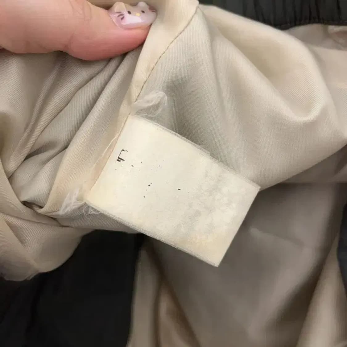 발렌시아가 정품 올드스쿨 오버핏 바람막이 블루종 105 C06131 상품이미지5