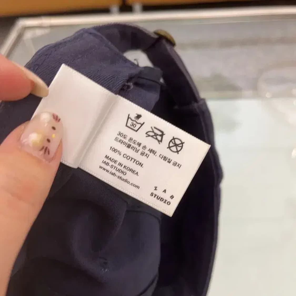 아이앱스튜디오 사이드로고 야구모자 볼캡 C06147 상품이미지6