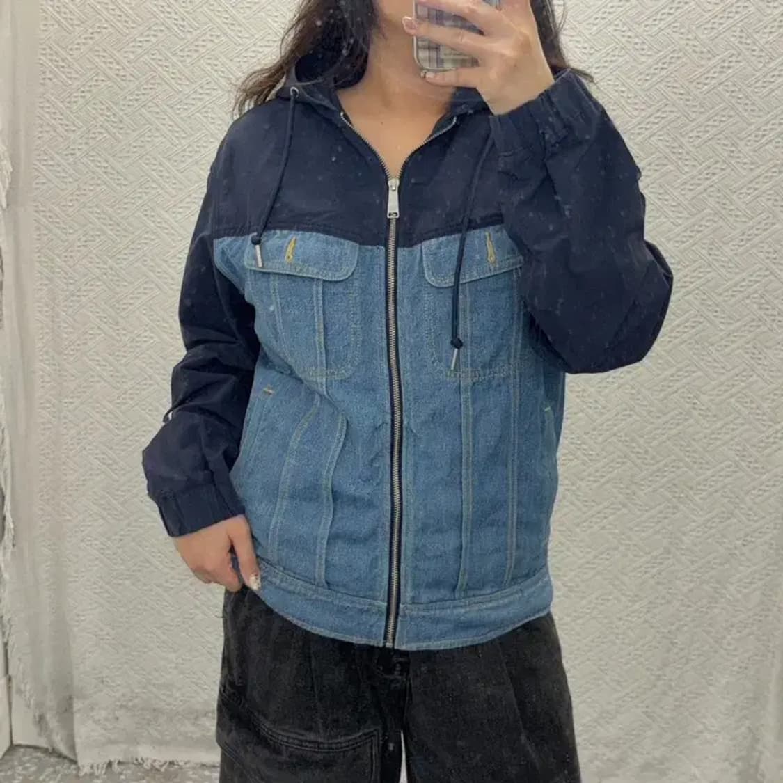 리 LEE X-LINE 캐주얼 데님 후드 청자켓 95 C06141 상품이미지1