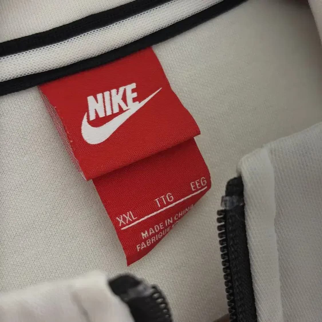 나이키 화이트 트랙탑 져지 집업 110 C06134 상품이미지4