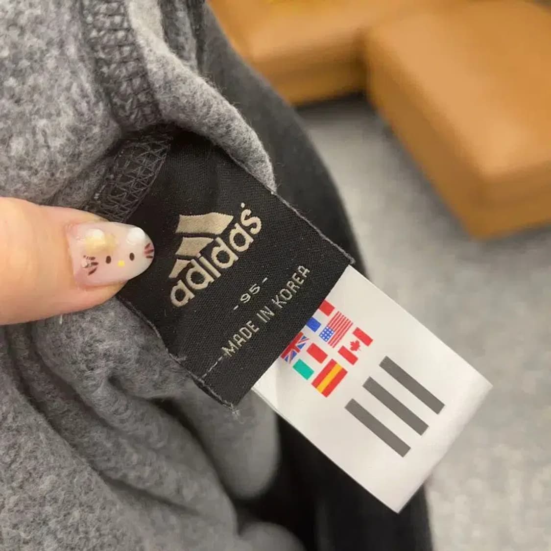 아디다스 민트 삼선로고 약기모 트랙팬츠 츄리닝바지 95 C06148 상품이미지3