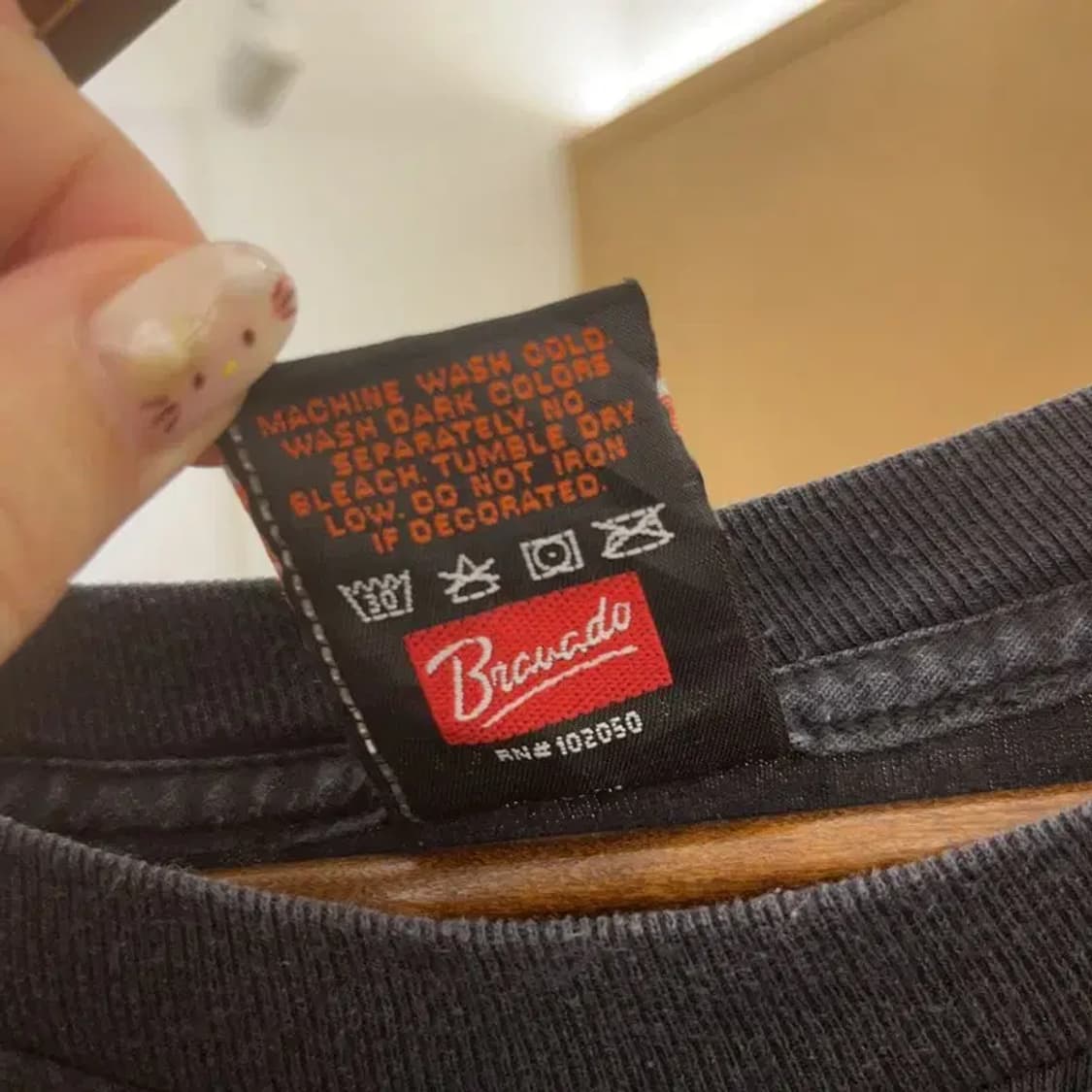 할리데이비슨 빈티지 롱슬리브 긴팔티 105 C06172 상품이미지5