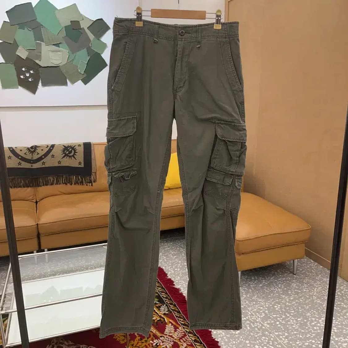빈티지 Y2K 카고팬츠 면바지 30인치 C06152 상품이미지1