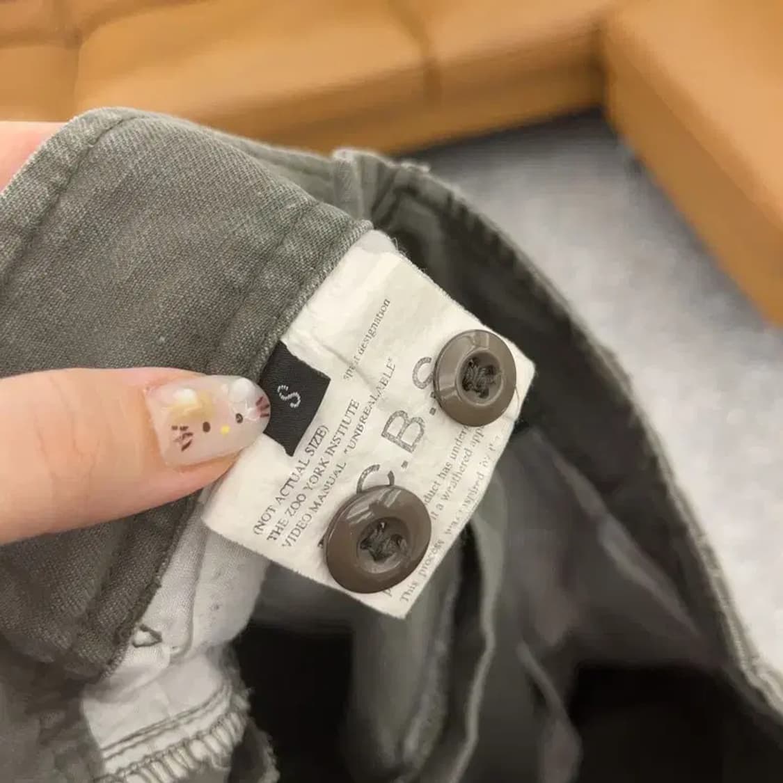 빈티지 Y2K 카고팬츠 면바지 30인치 C06152 상품이미지3