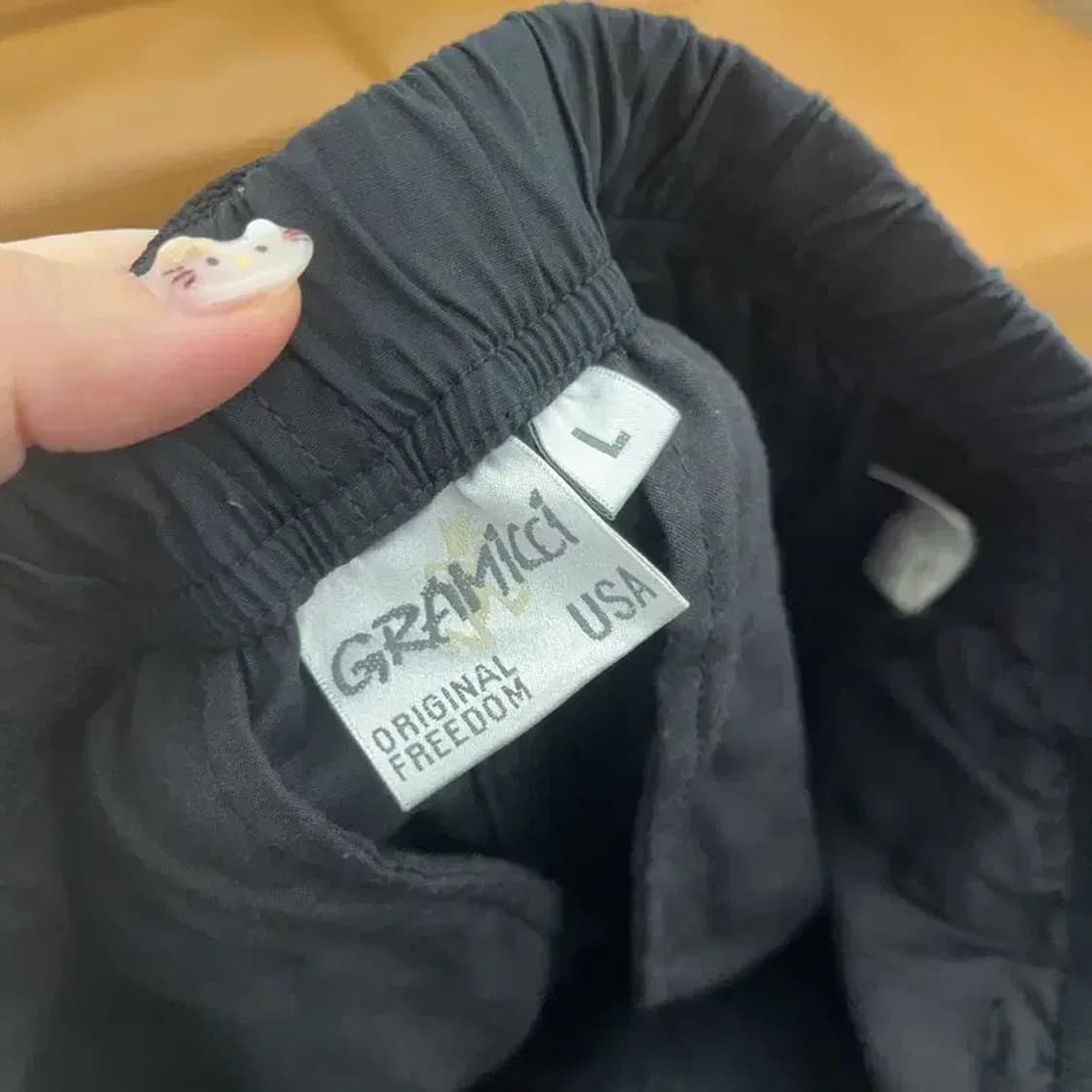 그라미치 빈티지 벨티드 코튼팬츠 면바지 L C06153 상품이미지3