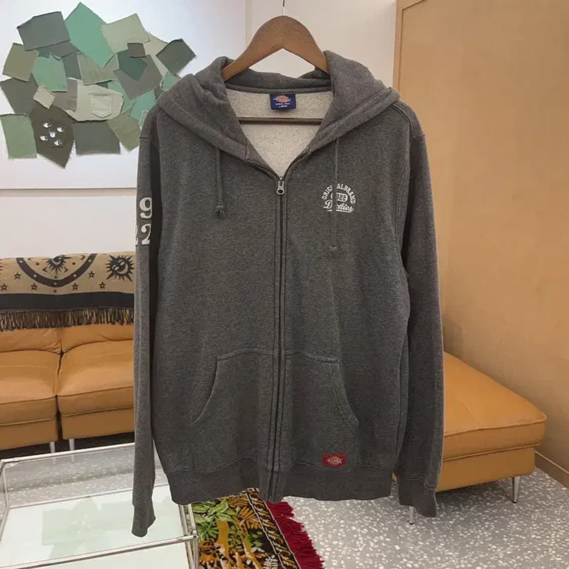 디키즈 캐주얼 약기모 후드집업 100 C06187 상품이미지2