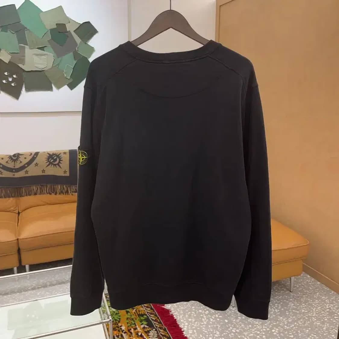 스톤아일랜드 정품 와펜 스웻셔츠 맨투맨 105 C06176 상품이미지3