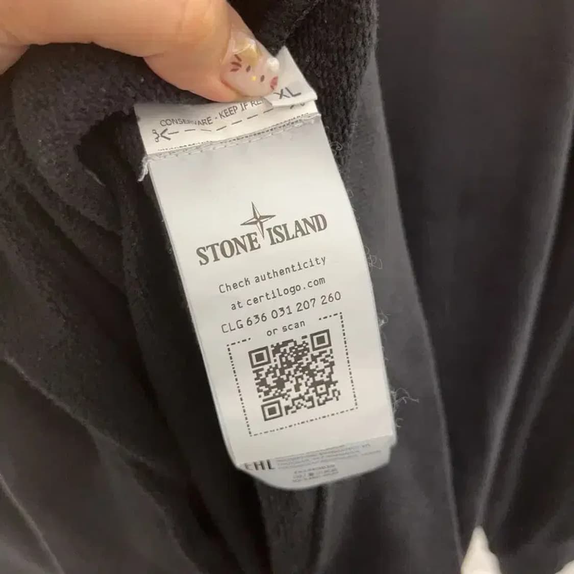 스톤아일랜드 정품 와펜 스웻셔츠 맨투맨 105 C06176 상품이미지5