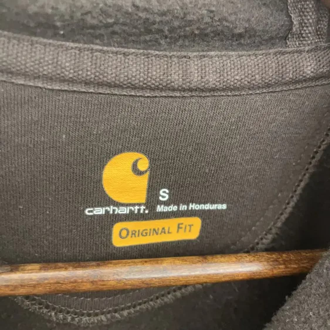 칼하트 써멀 빈티지 오버핏 기모 후드티 100 C06186 상품이미지4