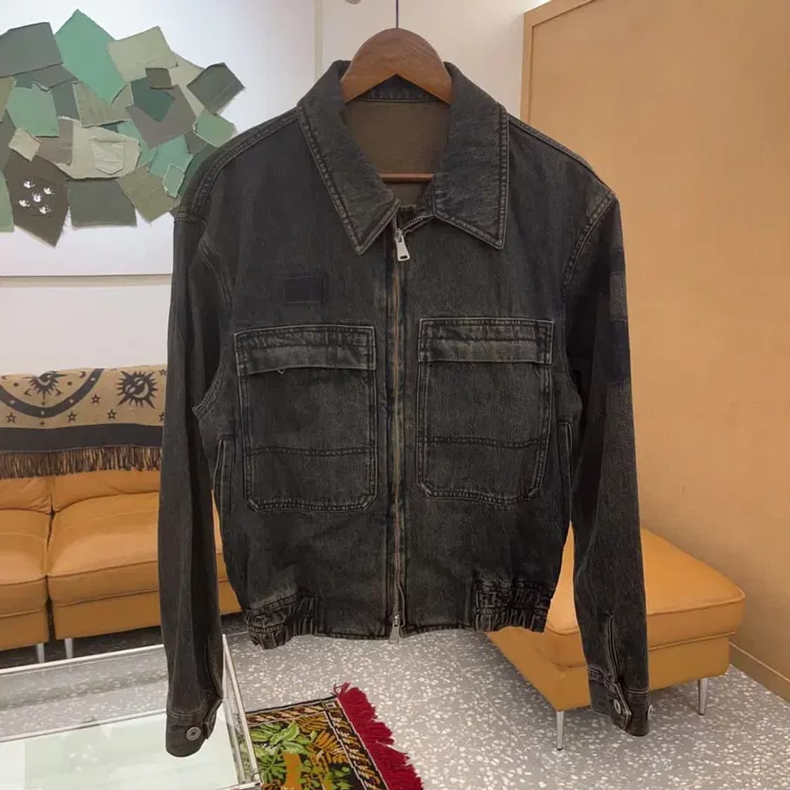 쿠어 COOR 틴트 투웨이 데님 청자켓 95 C06180 상품이미지1