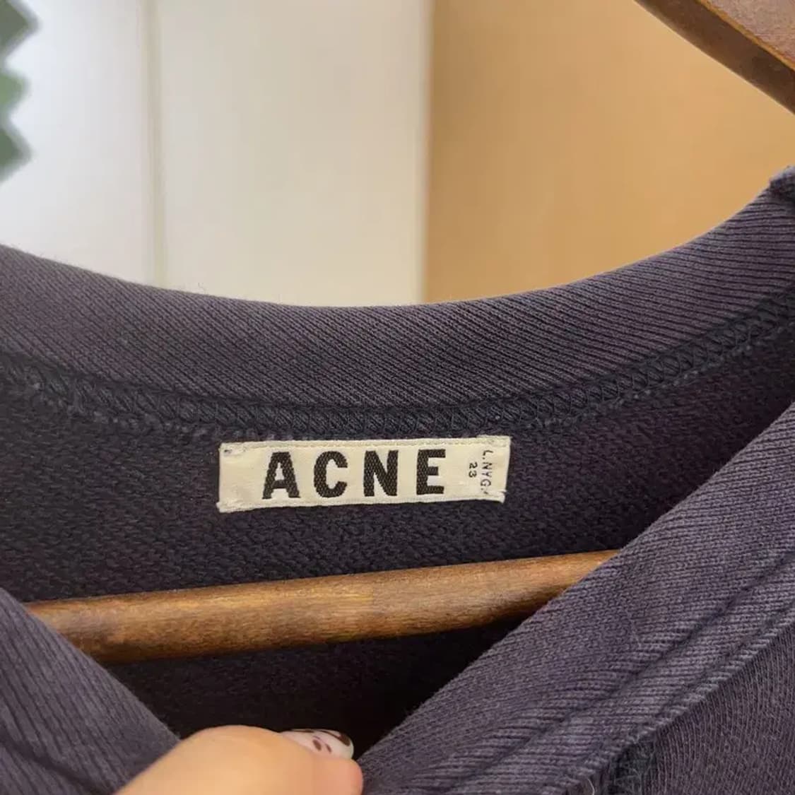 아크네스튜디오 프린팅 오버핏 스웻셔츠 맨투맨 95 C06179 상품이미지3