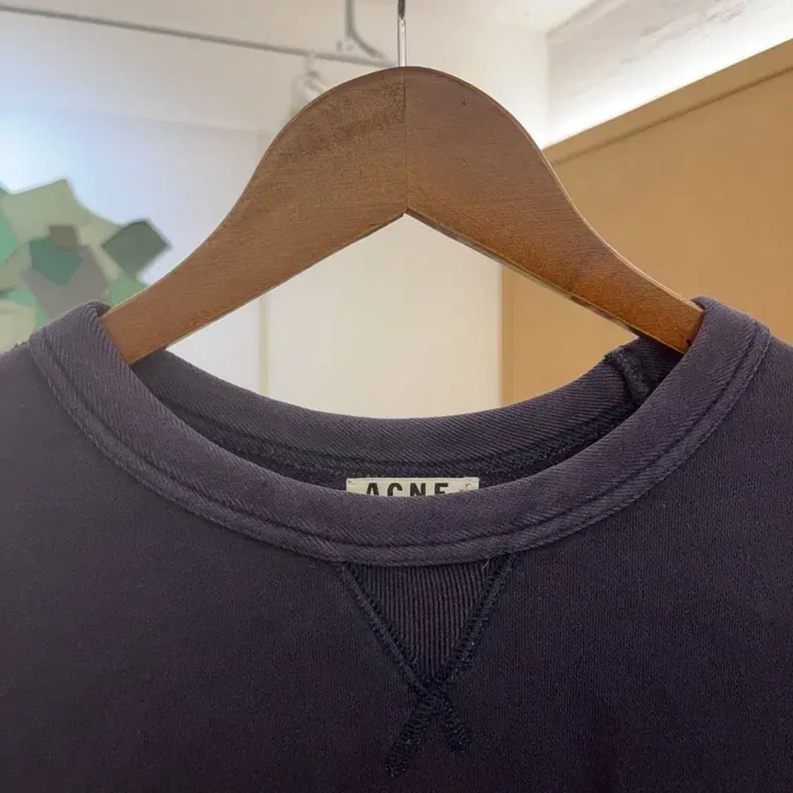 아크네스튜디오 프린팅 오버핏 스웻셔츠 맨투맨 95 C06179 상품이미지5