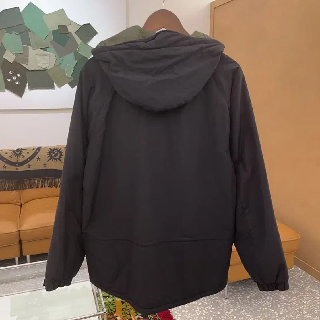 나이키 스우시 올드스쿨 오버핏 누빔 점퍼 100 C06185 상품이미지3