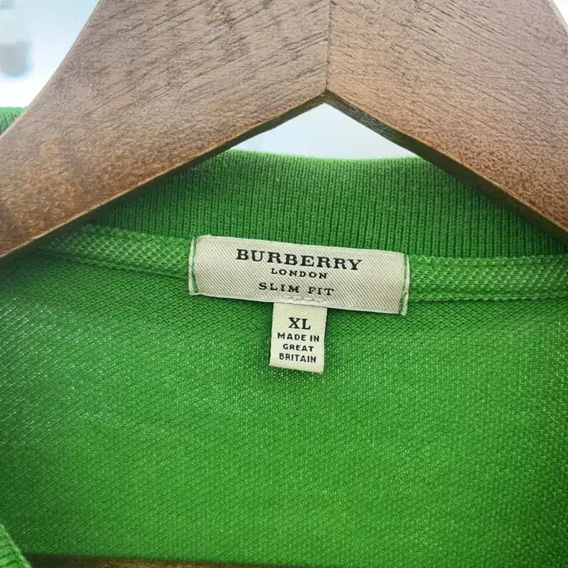 버버리 정품 캐주얼 자수로고 긴팔카라티 105 C06210 상품이미지3