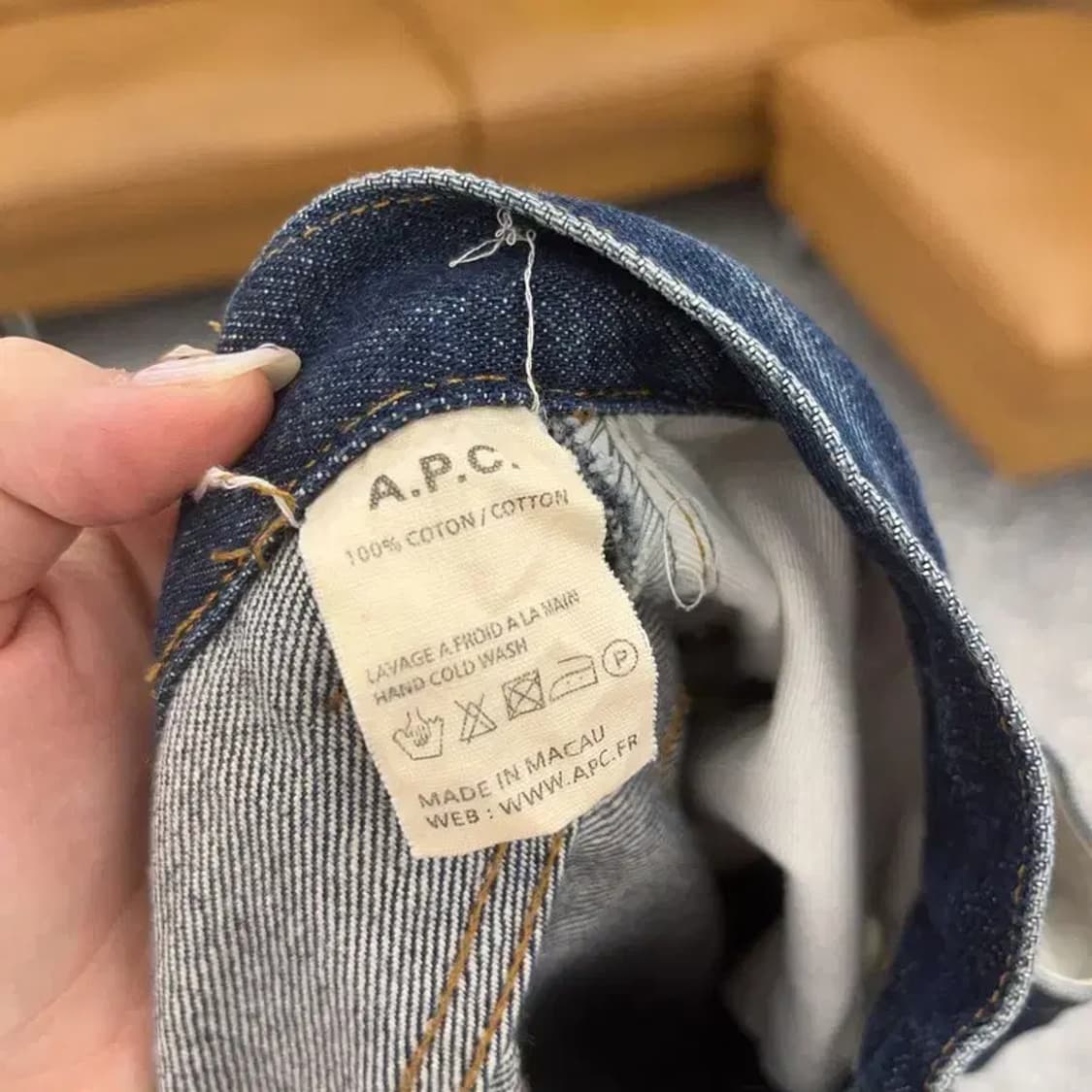 아페쎄 A.P.C 뉴 스탠다드 데님 청바지 C06195 상품이미지5