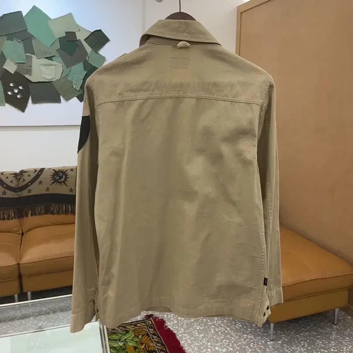 리타 LEATA 빈티지 밀리터리 워크 트러커 자켓 95 C06199 상품이미지2