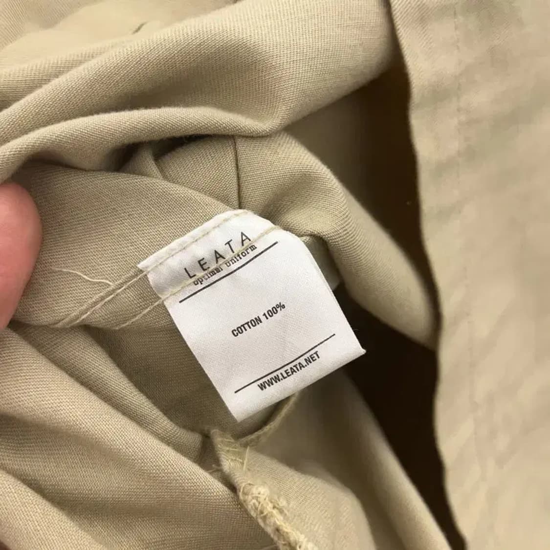 리타 LEATA 빈티지 밀리터리 워크 트러커 자켓 95 C06199 상품이미지4