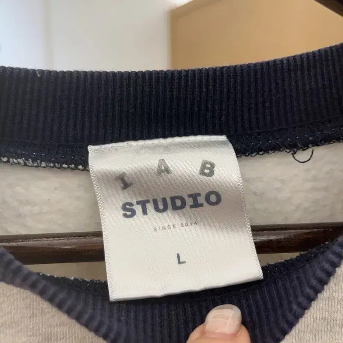 아이앱스튜디오 오트밀 약기모 스웻셔츠 맨투맨 100 C06227 상품이미지4