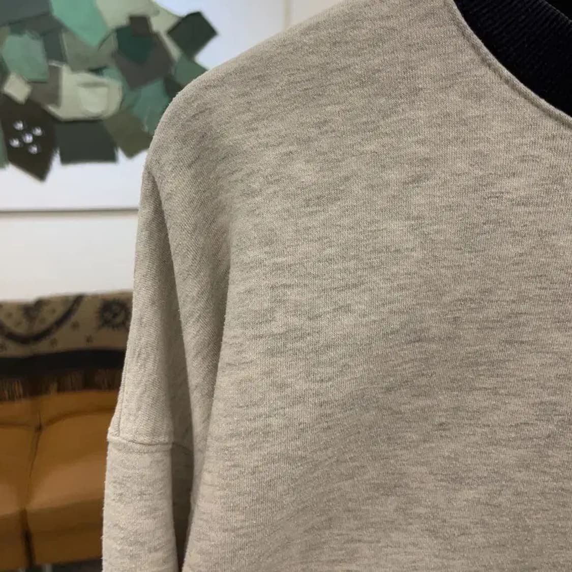 아이앱스튜디오 오트밀 약기모 스웻셔츠 맨투맨 100 C06227 상품이미지6