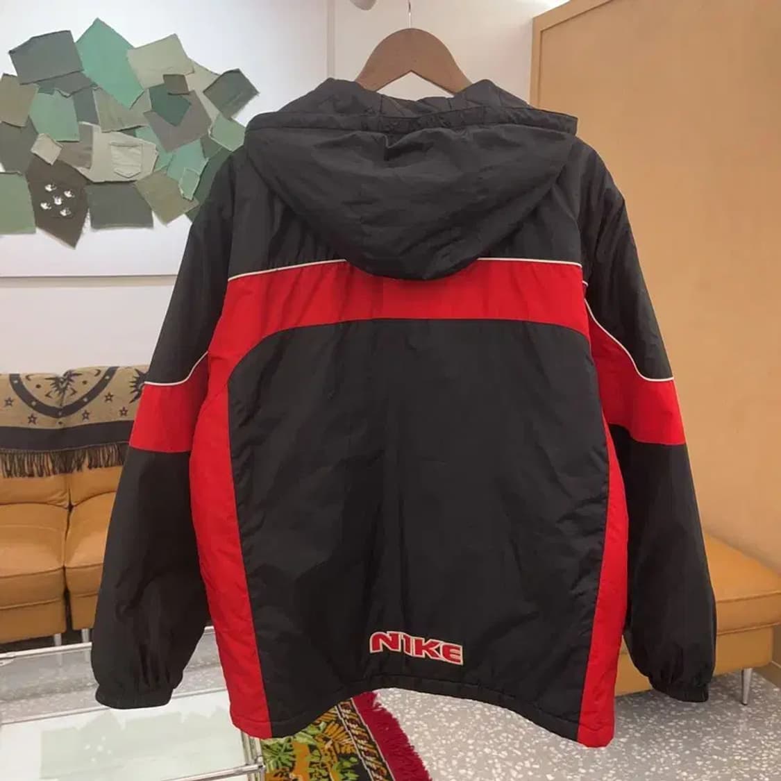 나이키 00s 올드스쿨 오버핏 누빔 후드 점퍼 105 C06215 상품이미지3