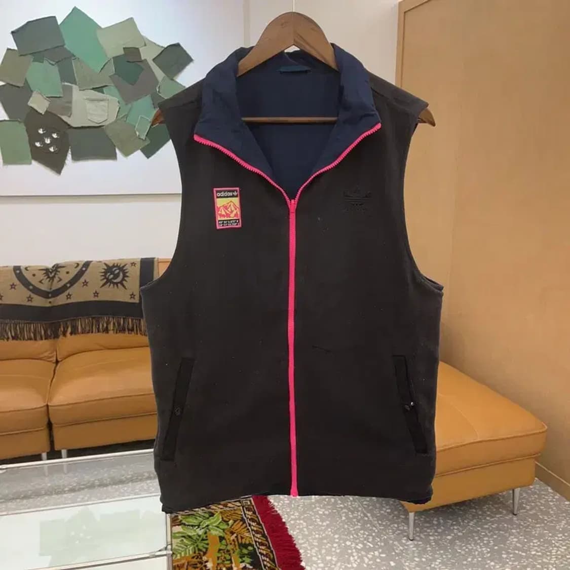 아디다스 리버시블 양면 후리스 베스트 조끼 100 C06237 상품이미지3
