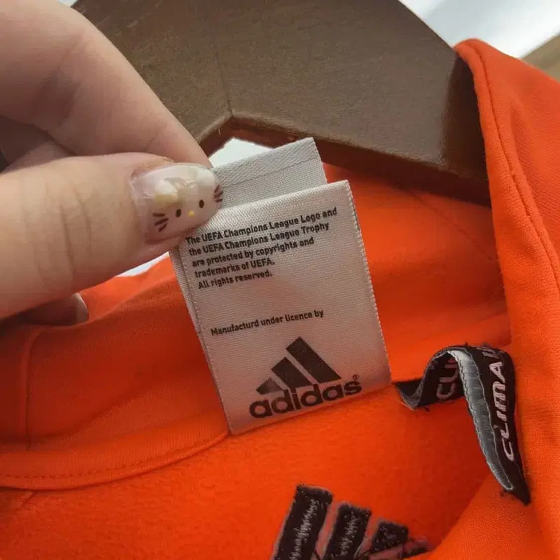 아디다스 첼시 챔스 축구 약기모 져지 긴팔티 95 C06238 상품이미지7