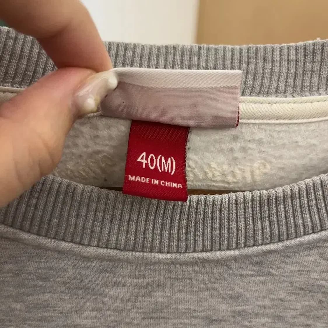 미첼앤네스 인디애나 오버핏 약기모 스웻셔츠 맨투맨 100 C06248 상품이미지4