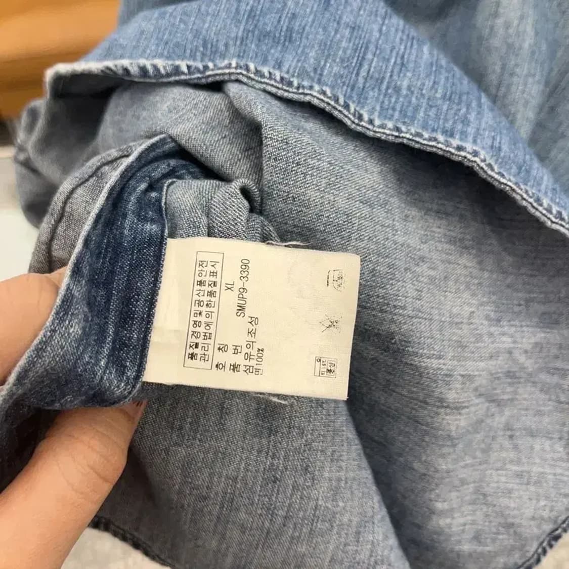 폴로 랄프로렌 투포켓 데님 셔츠 105 C06255 상품이미지5