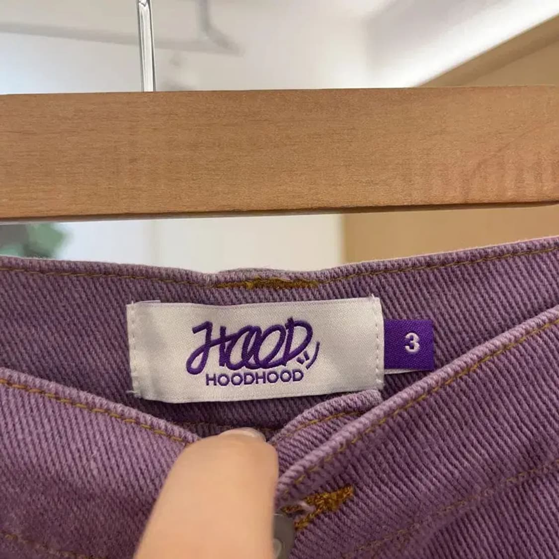 HOODHOOD 빈티지워싱 빅포켓 카고팬츠 33인치 C06233 상품이미지4