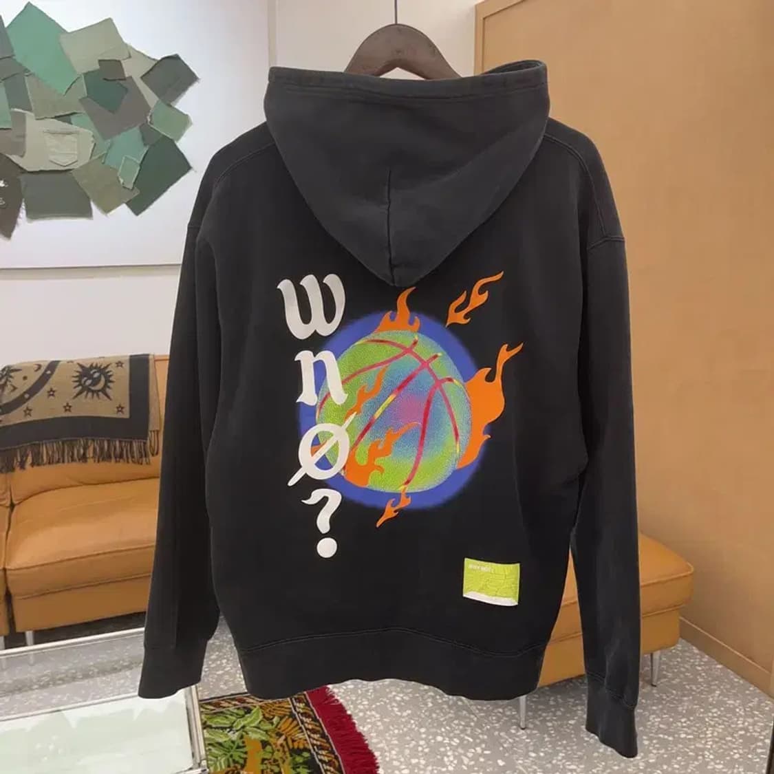 나이키 조던 스탠다드핏 백프린팅 약기모 후드티 105 C06263 상품이미지2