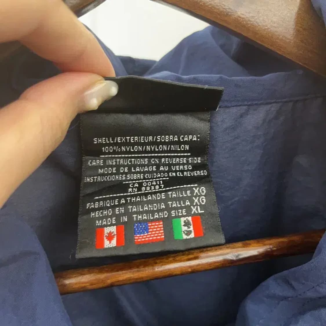 아디다스 올드스쿨 크롭 아노락 반집업 바람막이 105 C06253 상품이미지4