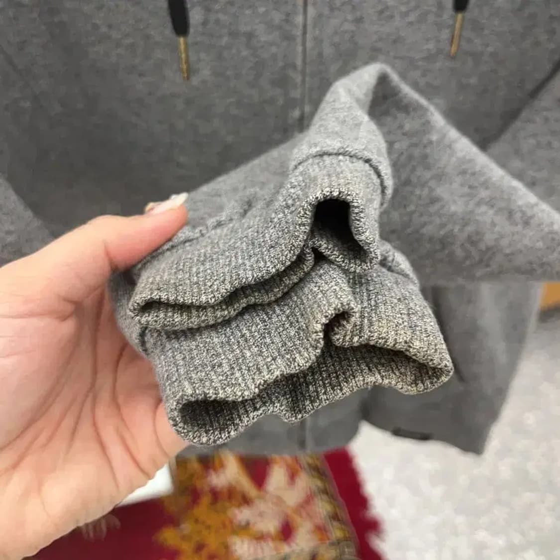 푸부 올드스쿨 여성 후드집업 90 C06274 상품이미지5