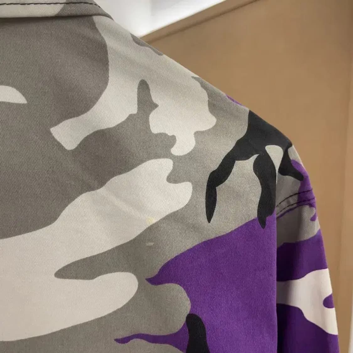 로스코 밀리터리 퍼플 카모 워크 자켓 105 C06276 상품이미지8